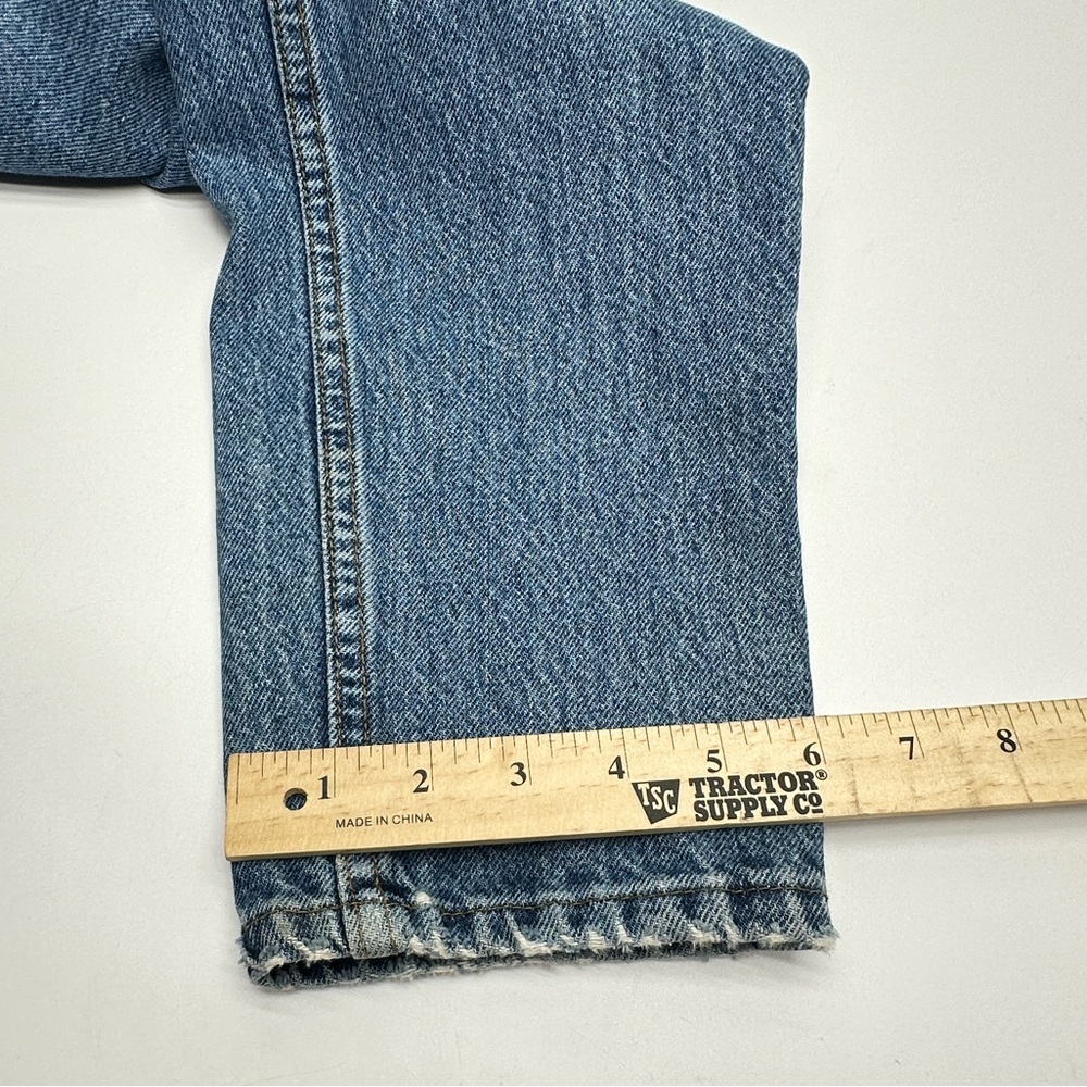 Vintage Levi’s Relaxed fit tapered leg 550‎ Blue Denim Jeans womens size 9M USA - Picture 14 of 15